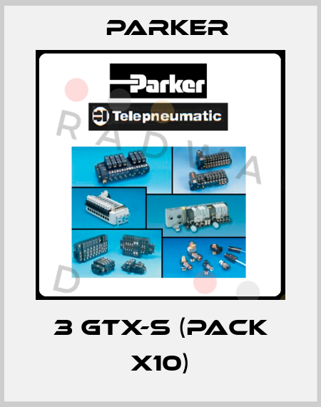 3 GTX-S (pack x10) Parker