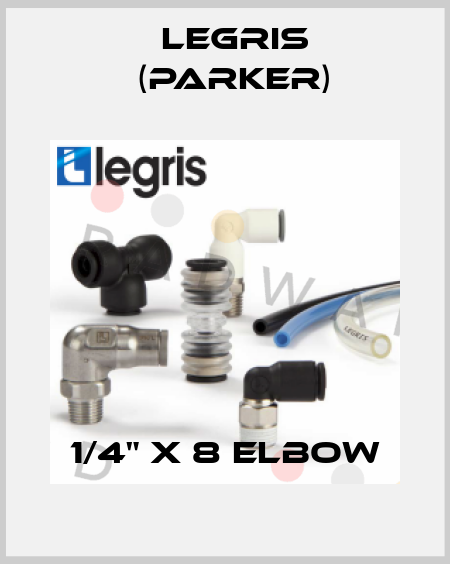 1/4" x 8 elbow Legris (Parker)