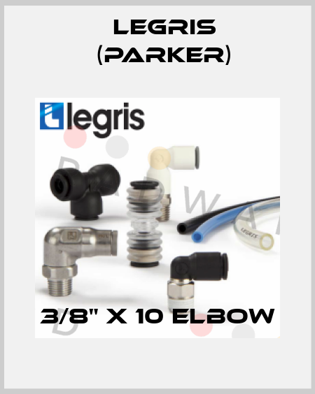 3/8" x 10 elbow Legris (Parker)
