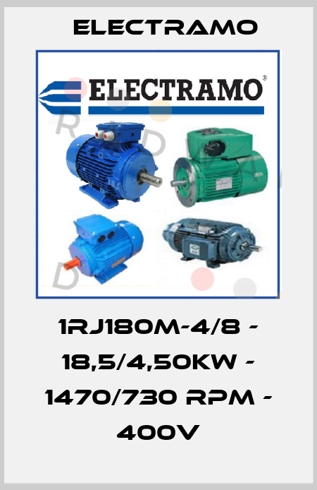 1RJ180M-4/8 - 18,5/4,50kW - 1470/730 rpm - 400V Electramo