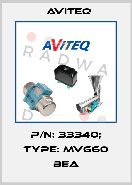 P/N: 33340; Type: MVG60 BEA Aviteq
