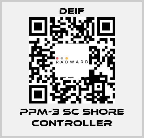 PPM-3 SC shore controller Deif