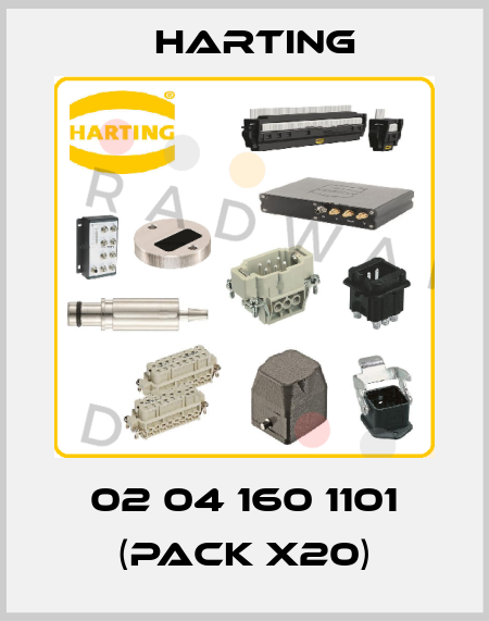 02 04 160 1101 (pack x20) Harting