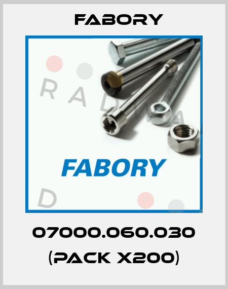 07000.060.030 (pack x200) Fabory