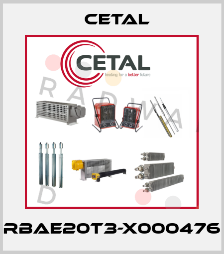 RBAE20T3-X000476 Cetal