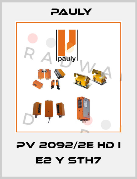 PV 2092/2E HD I E2 Y STH7 Pauly