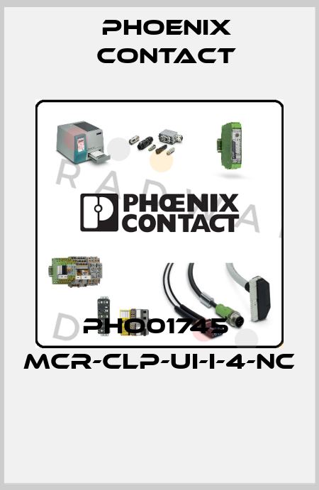 PHO01745  MCR-CLP-UI-I-4-NC  Phoenix Contact