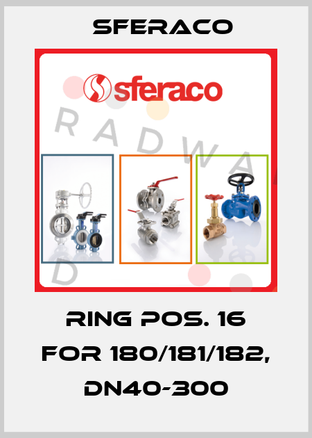 Ring pos. 16 for 180/181/182, DN40-300 Sferaco