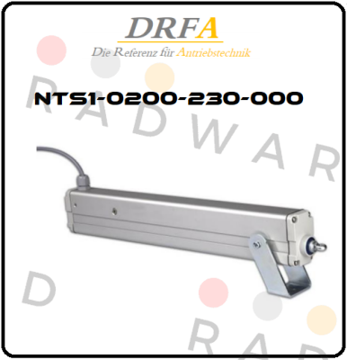 NTS1-0200-230-000, 13mm/sek , available only with 12,5mm/sek DRFA