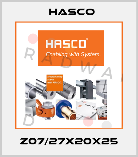 Z07/27X20X25 Hasco