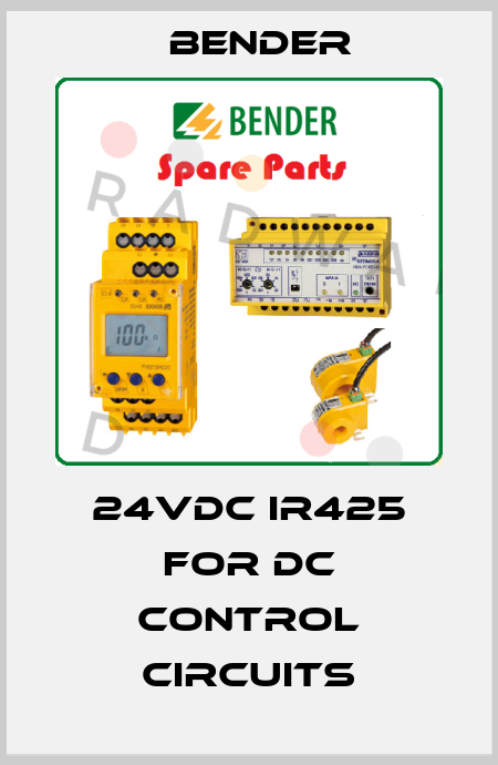 24VDC IR425 FOR DC CONTROL CIRCUITS Bender