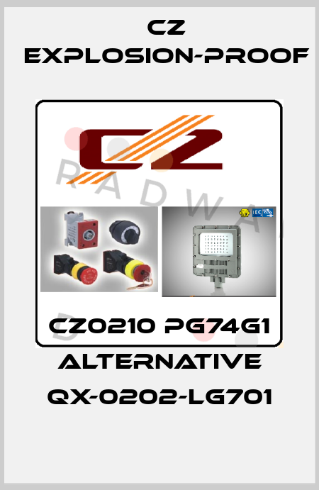 CZ0210 PG74G1 alternative QX-0202-LG701 CZ Explosion-proof