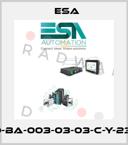 ESTRO-BA-003-03-03-C-Y-230-000 Esa