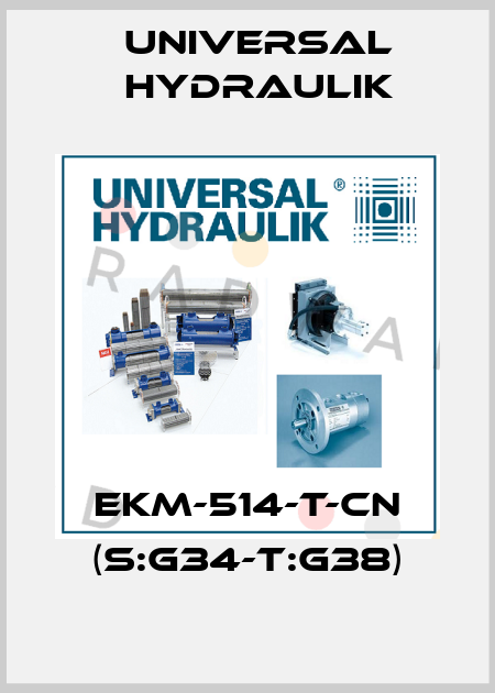EKM-514-T-CN (S:G34-T:G38) Universal Hydraulik