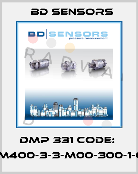 DMP 331 Code:  110-M400-3-3-M00-300-1-000 Bd Sensors