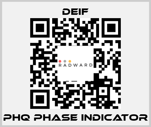 PHQ Phase Indicator Deif