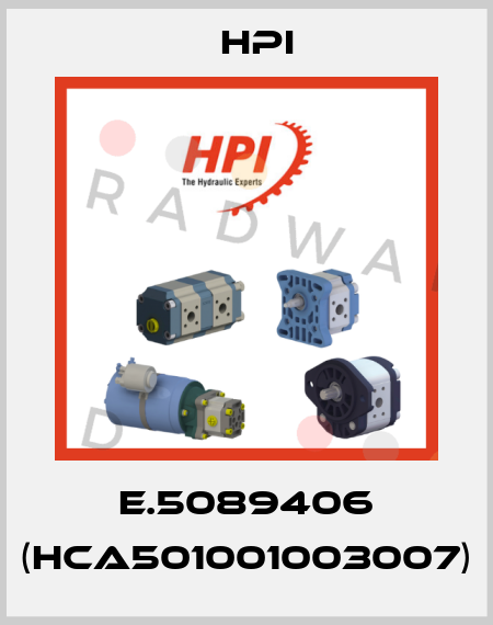 E.5089406 (HCA501001003007) HPI