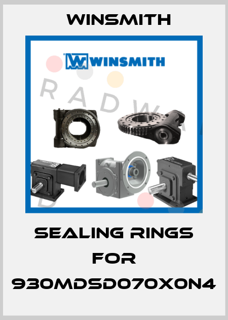 Sealing rings for 930MDSD070X0N4 Winsmith
