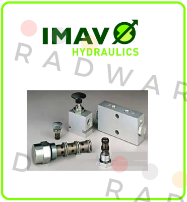 Metal plate with viton orings for RZ-10S-A IMAV Hydraulik