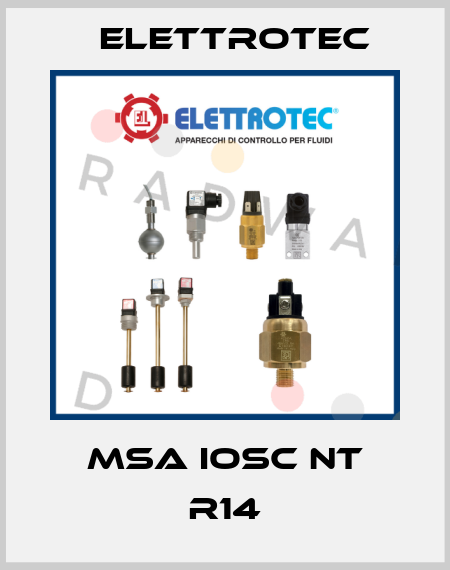 MSA IOSC NT R14 Elettrotec