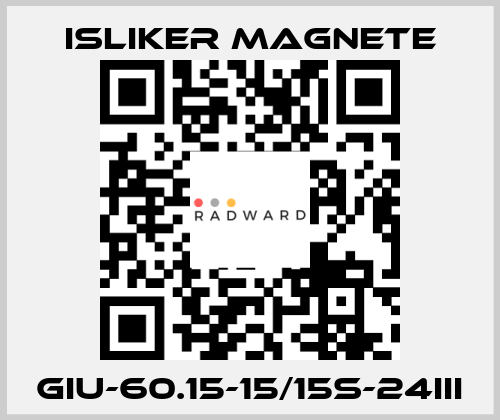 GIu-60.15-15/15S-24III ISLIKER MAGNETE