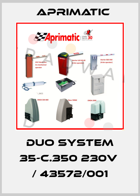 DUO SYSTEM 35-C.350 230V  / 43572/001 Aprimatic