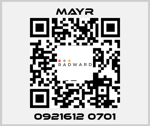 0921612 0701 Mayr