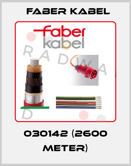 030142 (2600 meter) Faber Kabel
