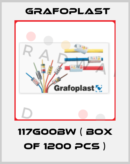 117G00BW ( Box of 1200 pcs ) GRAFOPLAST
