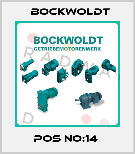 POS NO:14  Bockwoldt