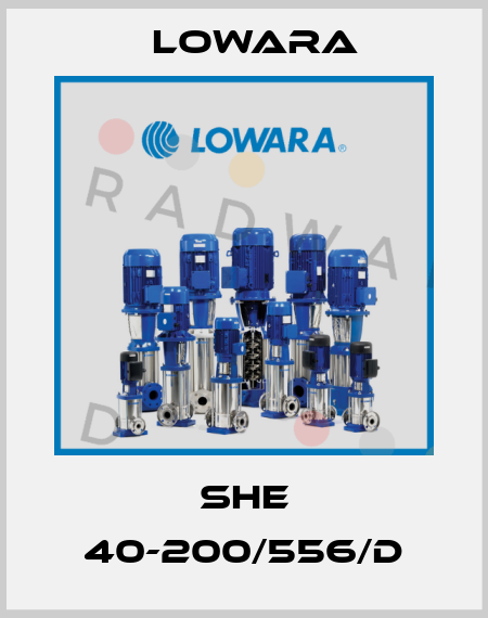 SHE 40-200/556/D Lowara