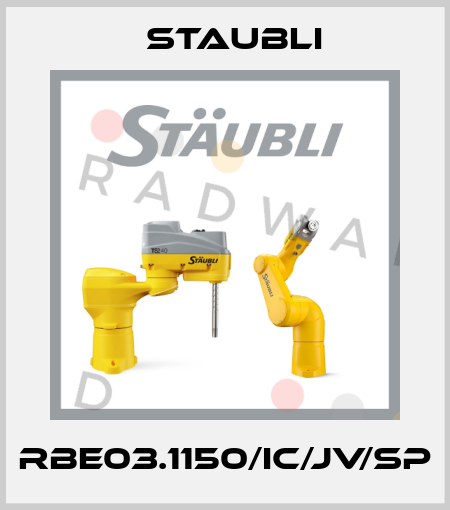 RBE03.1150/IC/JV/SP Staubli