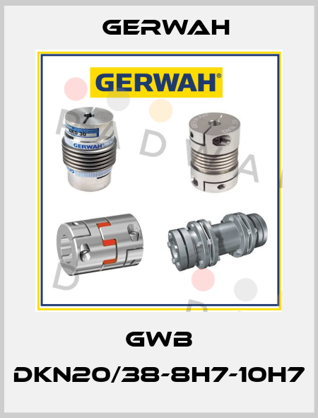 GWB DKN20/38-8H7-10H7 Gerwah