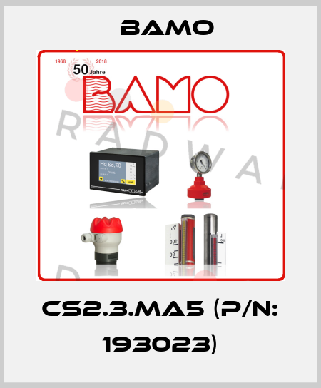CS2.3.MA5 (P/N: 193023) Bamo
