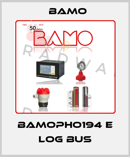 BAMOPHO194 E LOG BUS Bamo