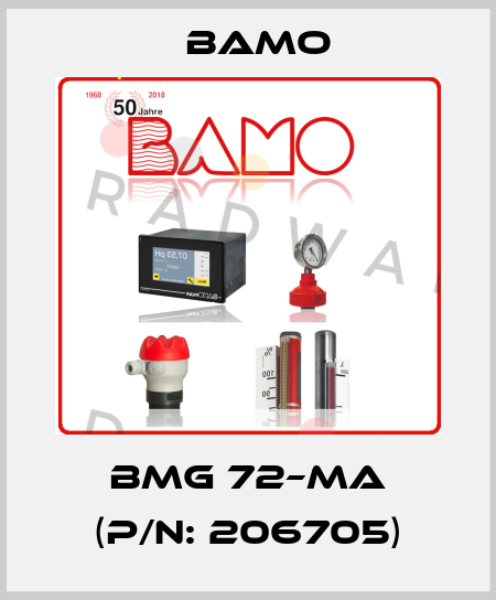 BMG 72–mA (P/N: 206705) Bamo
