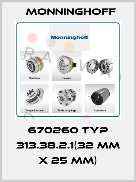 670260 Typ 313.38.2.1(32 mm x 25 mm) Monninghoff
