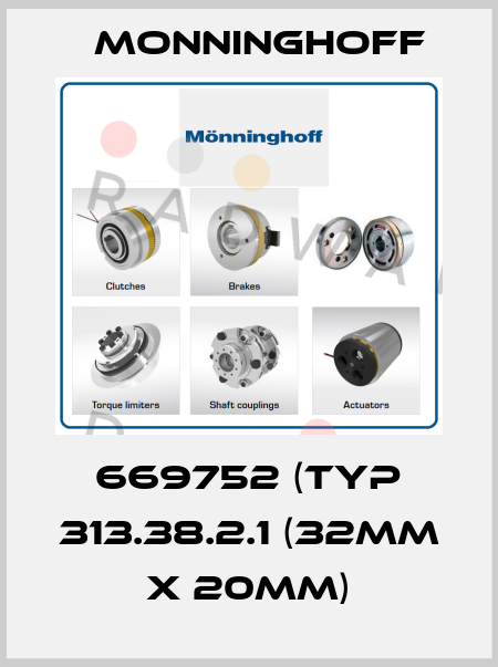 669752 (Typ 313.38.2.1 (32mm x 20mm) Monninghoff