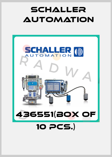 436551(box of 10 pcs.) Schaller Automation
