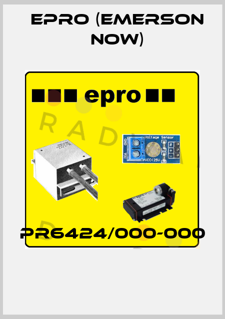 PR6424/000-000  Epro (Emerson now)