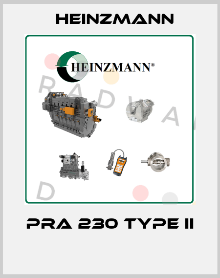 PRA 230 TYPE II  Heinzmann