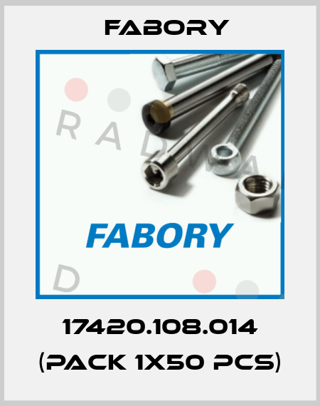 17420.108.014 (pack 1x50 pcs) Fabory