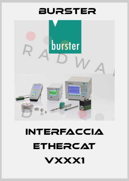 Interfaccia EtherCAT Vxxx1 Burster