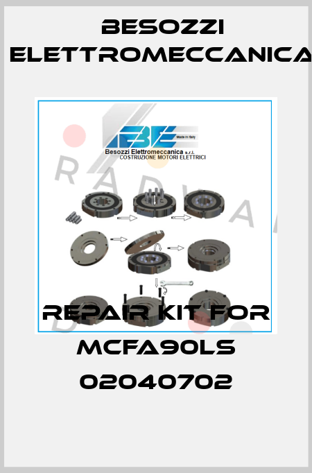 REPAIR KIT FOR MCFA90LS 02040702 Besozzi Elettromeccanica