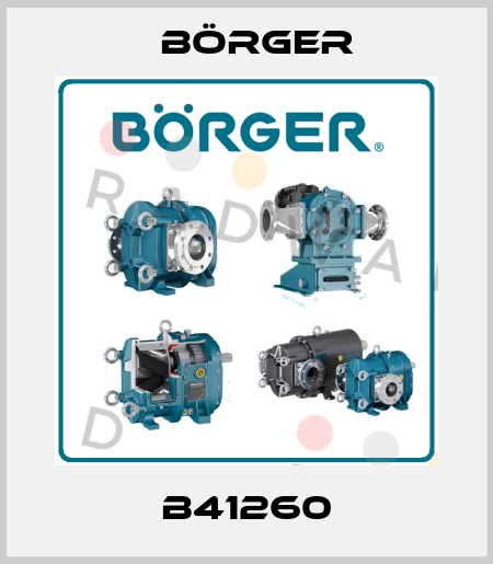 B41260 Börger