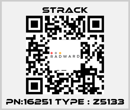 PN:16251 Type : Z5133 Strack
