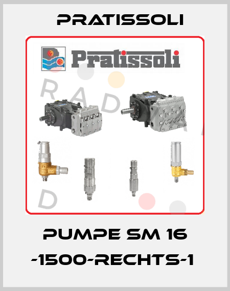 PUMPE SM 16 -1500-RECHTS-1  Pratissoli