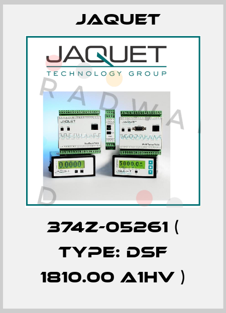 374z-05261 ( Type: DSF 1810.00 A1HV ) Jaquet