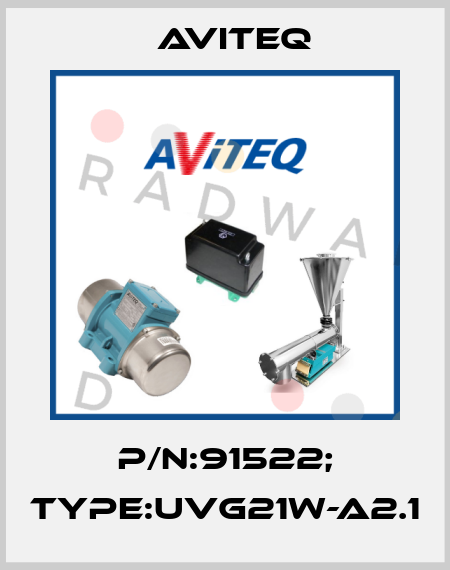 P/N:91522; Type:UVG21W-A2.1 Aviteq