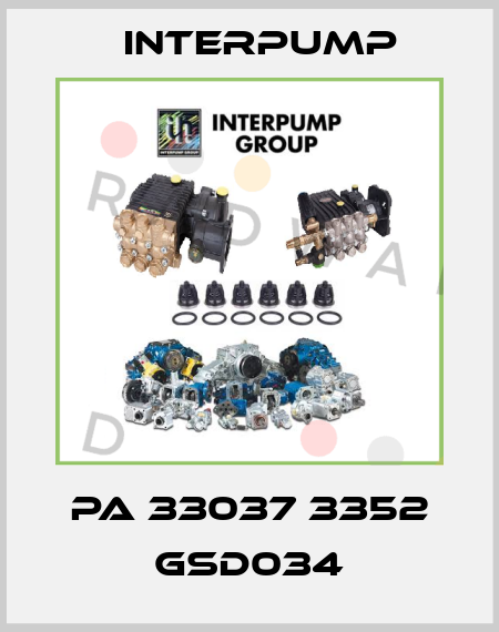 PA 33037 3352 GSD034 Interpump
